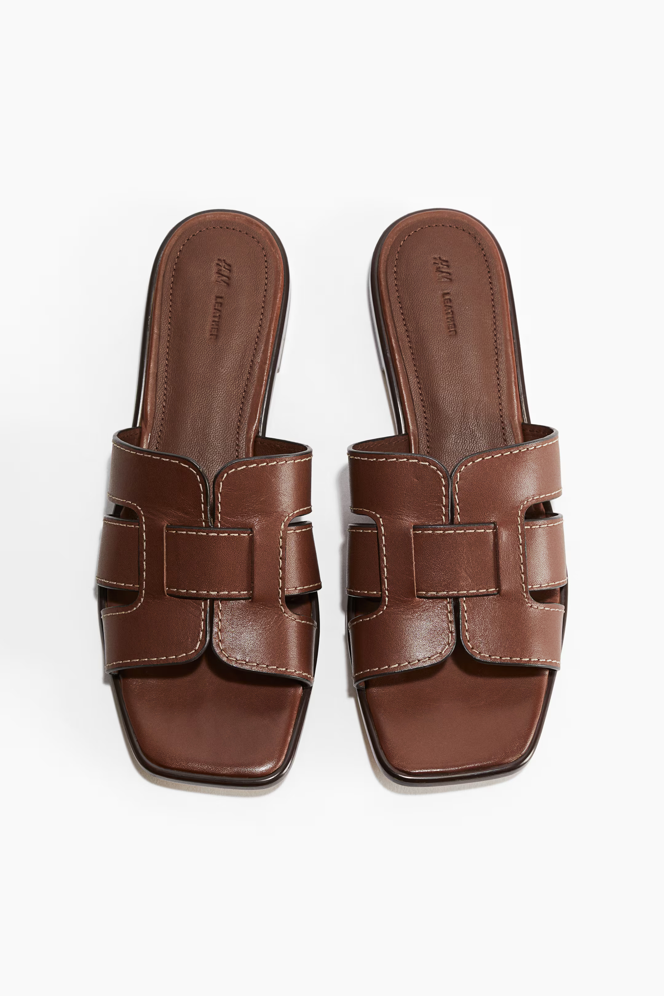 Leather Sandals | H&M (US + CA)