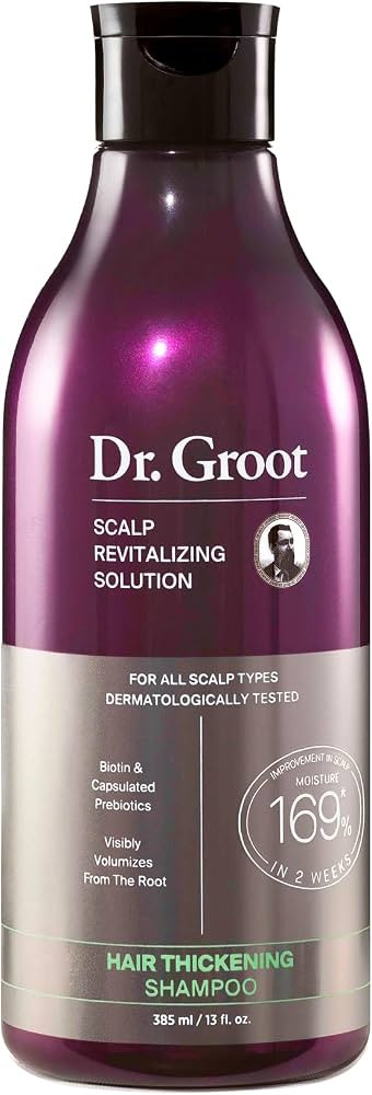 Dr. Groot Hair Thickening Shampoo, Korean Hair Care with Biotin, Rosemary Oil to Help Volumize Th... | Amazon (US)