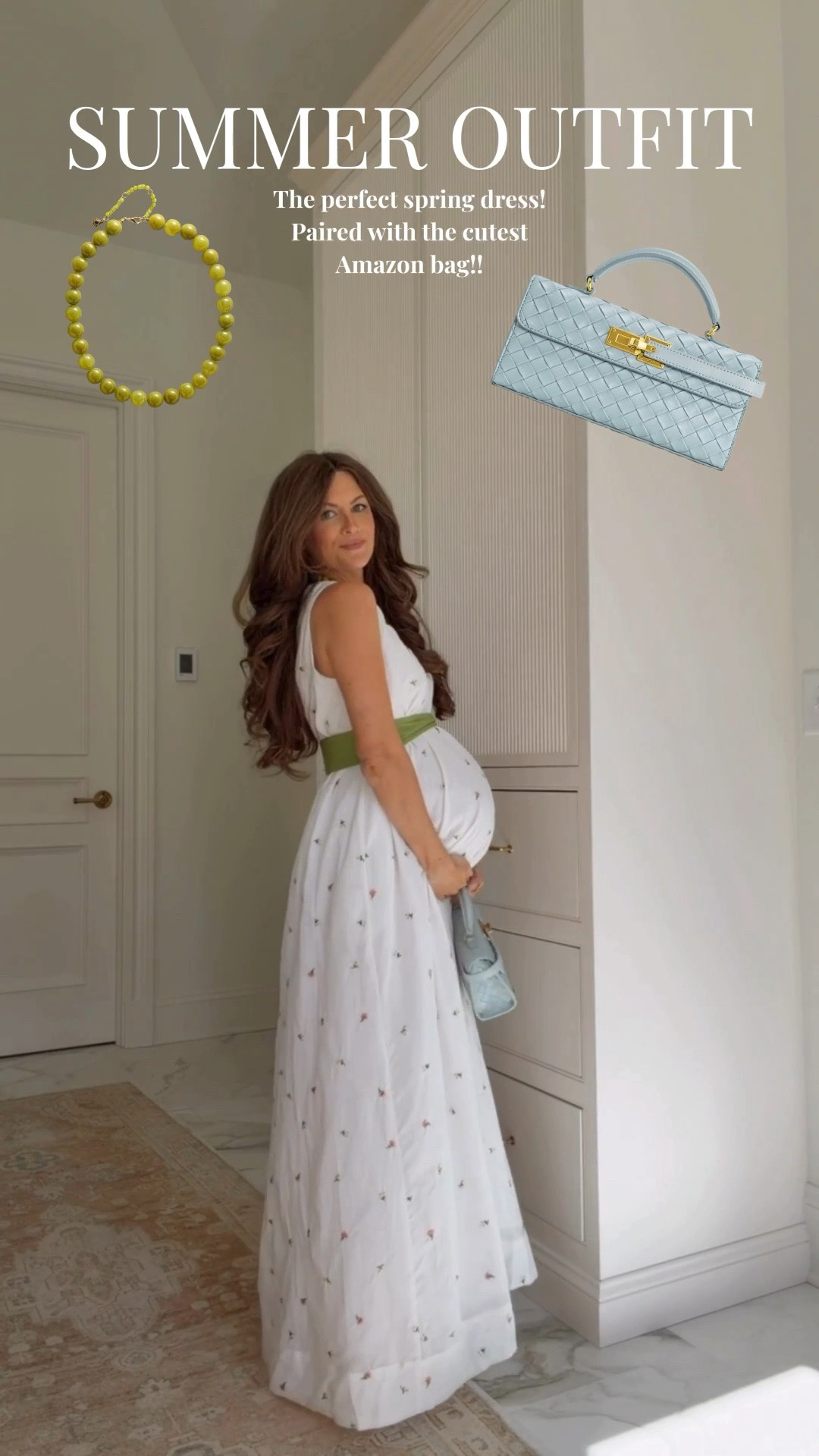 What I wore today at *almost* 39 weeks pregnant!! 🤍✨ I did not size up in this dress, it’s super roomy!

#LTKmomlife #LTKBaby #LTKBump