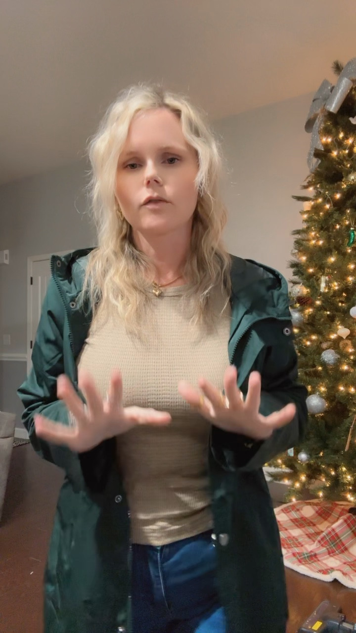 Cute affordable and comfy outfit. Shirt is from American Eagle. Jacket is from Walmart, which was perfect for the rain tonight. Jeans are great and super stretchy and are from Amazon. Everything is linked, including jewelry.

#LTKStyleTip #LTKSeasonal #LTKFindsUnder50