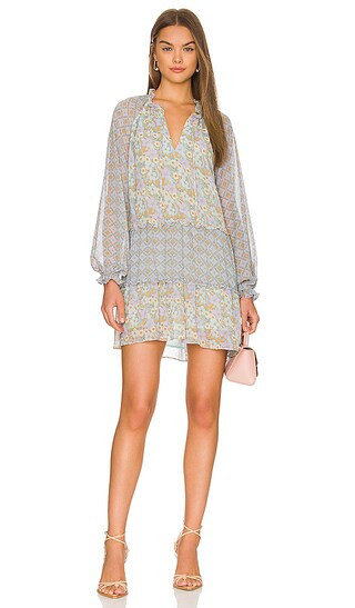 Birdie Mini Dress in Primrose Print | Revolve Clothing (Global)