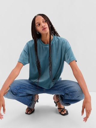 Velour T-Shirt | Gap (US)