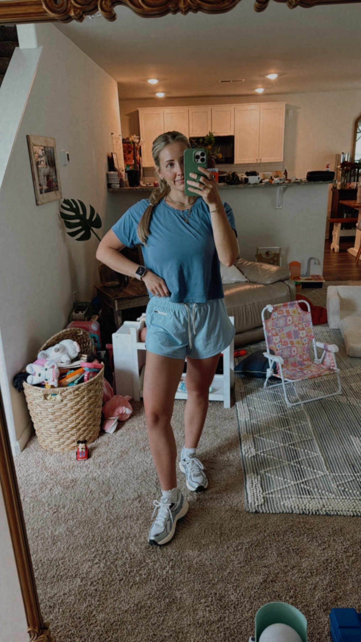 Vuori shorts are so flattering on everyone!!! 
Old Lulu top! 
ASICS shoes and they are so comfy! TTS is everything! 

#LTKFindsUnder50 #LTKFindsUnder100
