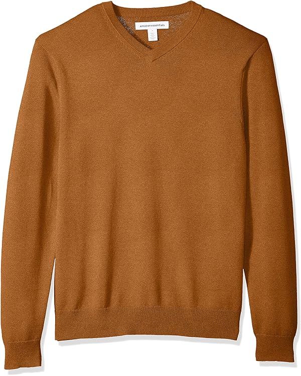 Amazon Essentials Men's V-Neck Sweater (Available in Big & Tall) | Amazon (US)