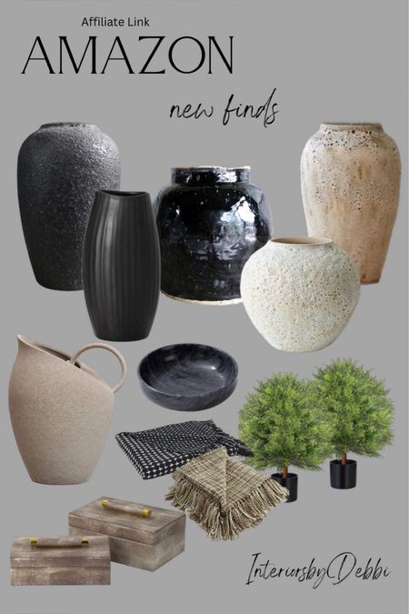 Comment SHOP below to receive a DM with the link to shop this post on my LTK ⬇ https://liketk.it/4CJhd

Amazon Decor
Vases, throw blankets, transitional home, modern decor, amazon find, amazon home, target home decor, mcgee and co, studio mcgee, amazon must have, pottery barn, Walmart finds, affordable decor, home styling, budget friendly, accessories, neutral decor, home finds, new arrival, coming soon, sale alert, high end look for less, Amazon favorites, Target finds, cozy, modern, earthy, transitional, luxe, romantic, home decor, budget friendly decor, Amazon decor #amazonhome #founditonamazon#LTKhome #ltkseasonal