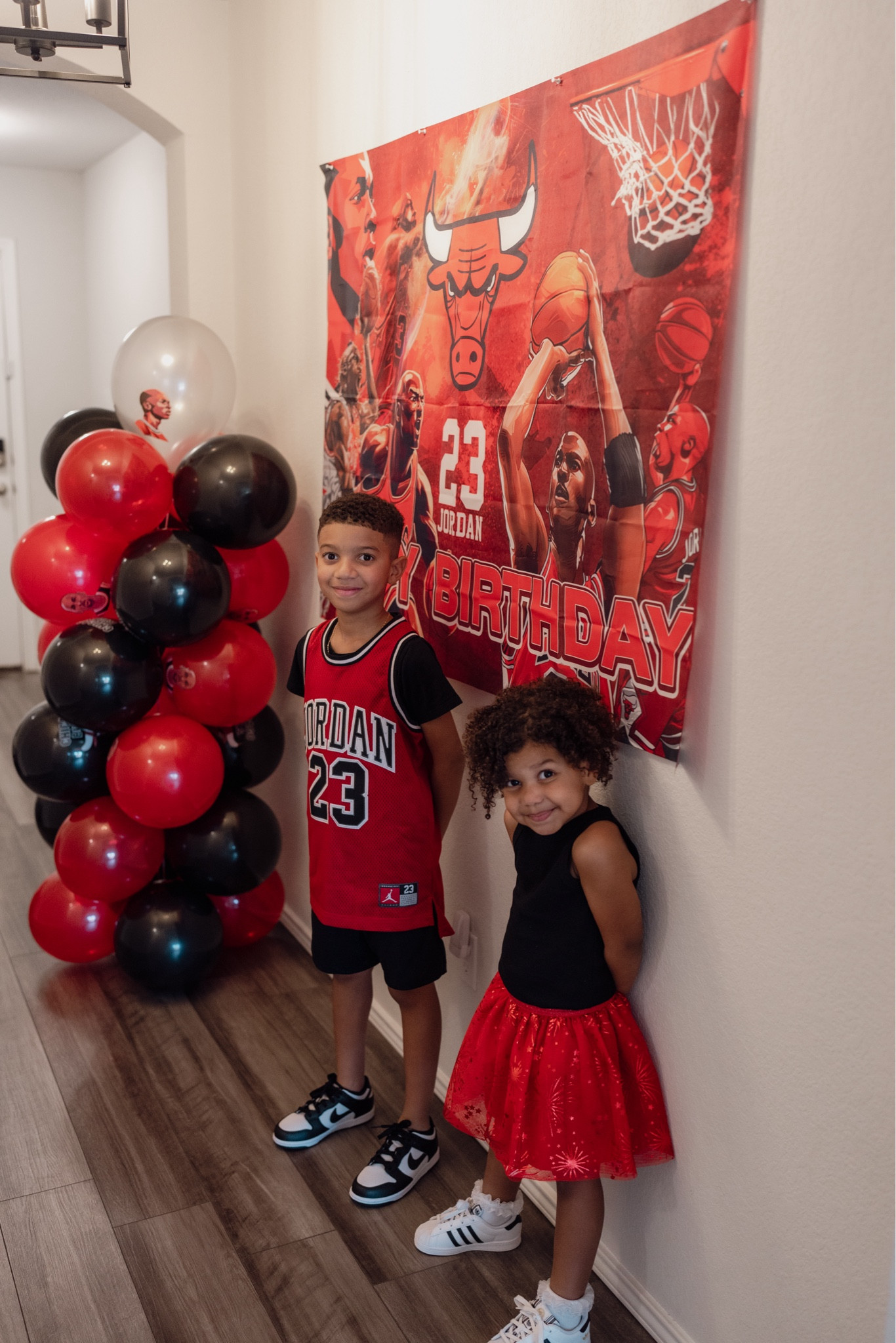 Jaden’s birthday party!!! ❤️🏀🖤 he wanted it a Chicago bulls theme since he loves Michael Jordan! I linked the decorations and their outfits

#LTKFindsUnder100 #LTKParties #LTKKids