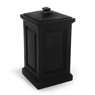 Bershire 45 Gal. Polyethylene Black Storage Bin 4835-B | The Home Depot