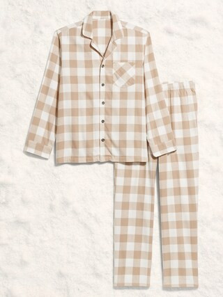 Plaid Flannel Pajama Set for Men | Old Navy (US)