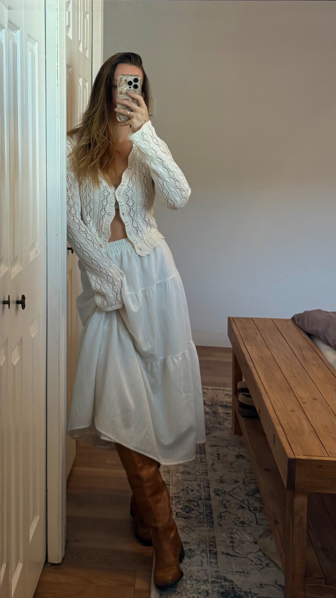 Spring midi skirt outfit 

#LTKcanada #LTKstyletip