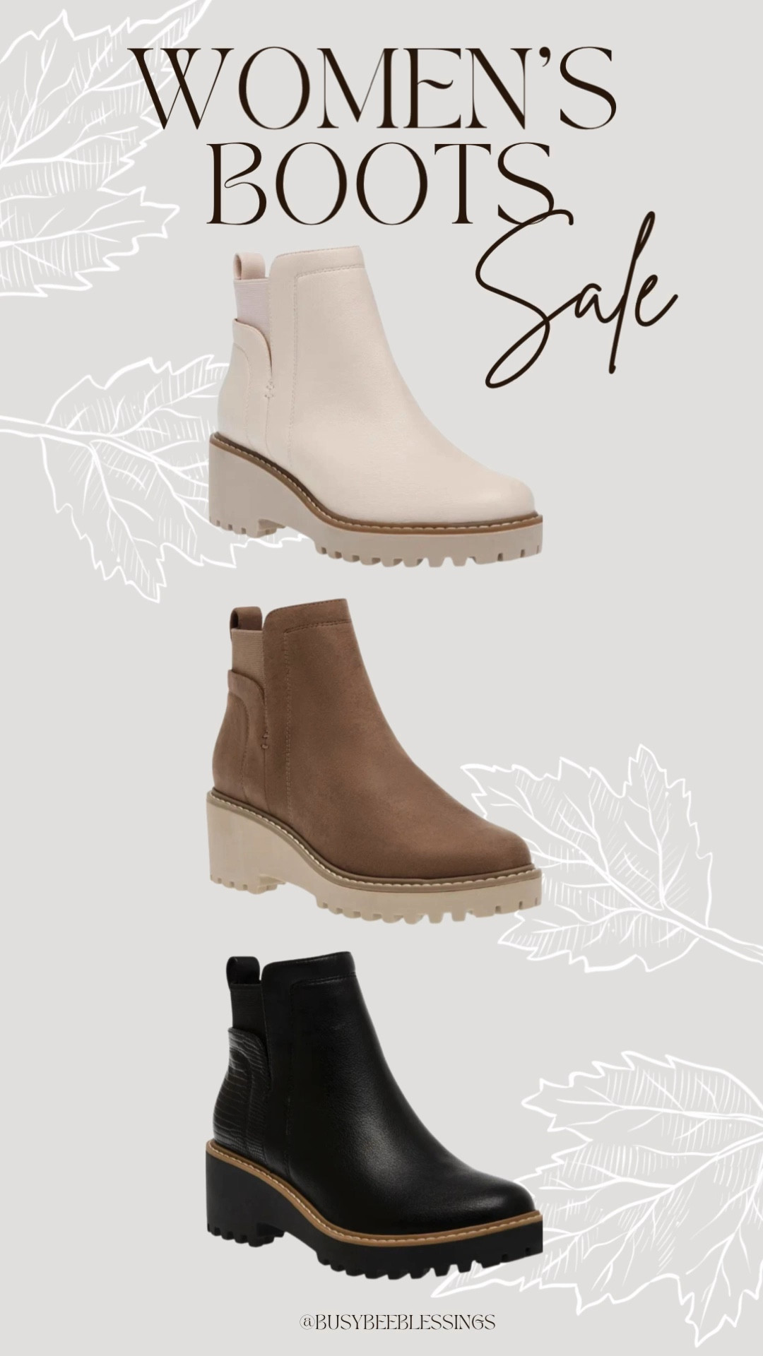 ✨Sale Alert✨ These boots feature a modern aesthetic with  rugged sole and a water-repellent finish. They are the perfect boot for crisp fall days ahead, but hurry because they are selling fast.

#LTKshoecrush #LTKSale #LTKSeasonal