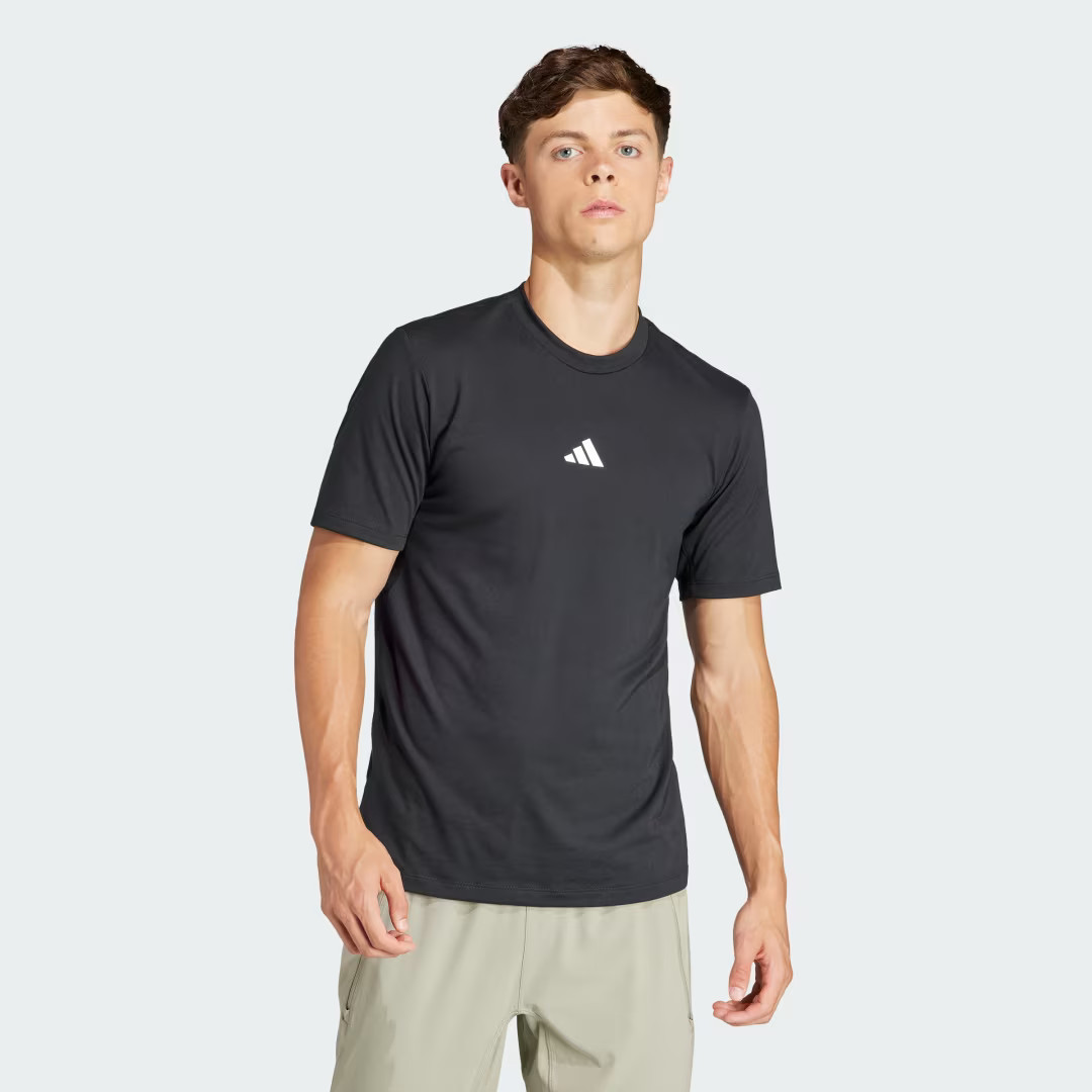adidas Workout Tee Black S Mens | adidas (US)