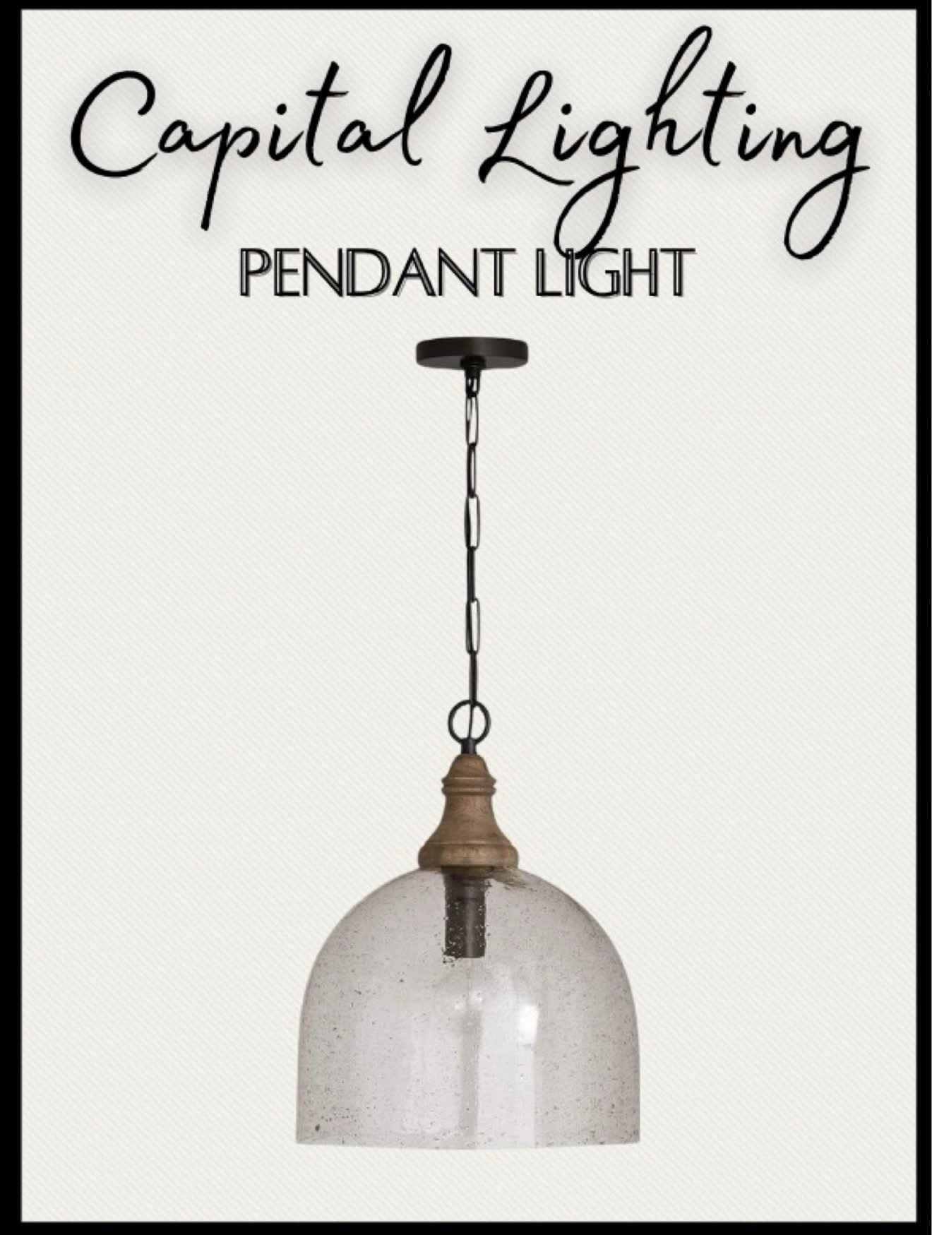 Our kitchen island pendant lights! 
I love the wood accent plus seedy glass!  They are gorgeous especially three together! 

Kitchen pendant, pendant light, island light, Amazon Home 

#LTKhome