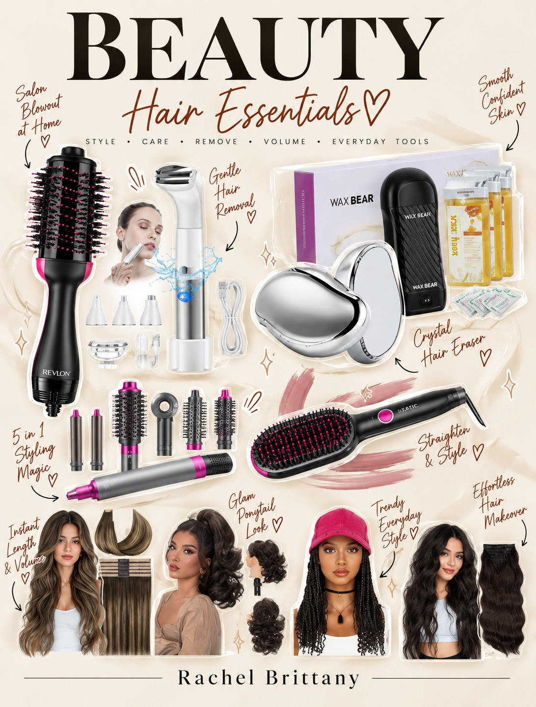 Achieve your dream hair with these styling tools! From volume to smooth, get ready to shine. #HairGoals
 

 #LTKActive #LTKSaleAlert #LTKBeauty