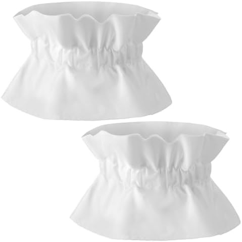 Fake Women Collar Ruffle Collar Detachable Accessories Victorian Chiffon Neckwear for Women | Amazon (US)