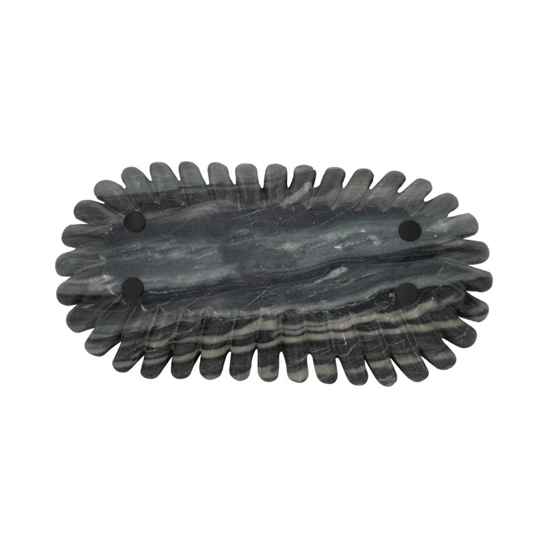 AllModern 16" Arkin Wavy Marble Bowl | Wayfair | Wayfair North America