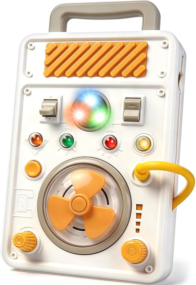 UIIOPJIOM Montessori Toy Busy Board for 1 Year Old, Airplane Essential Travel Toys Roadtrip Activ... | Amazon (US)