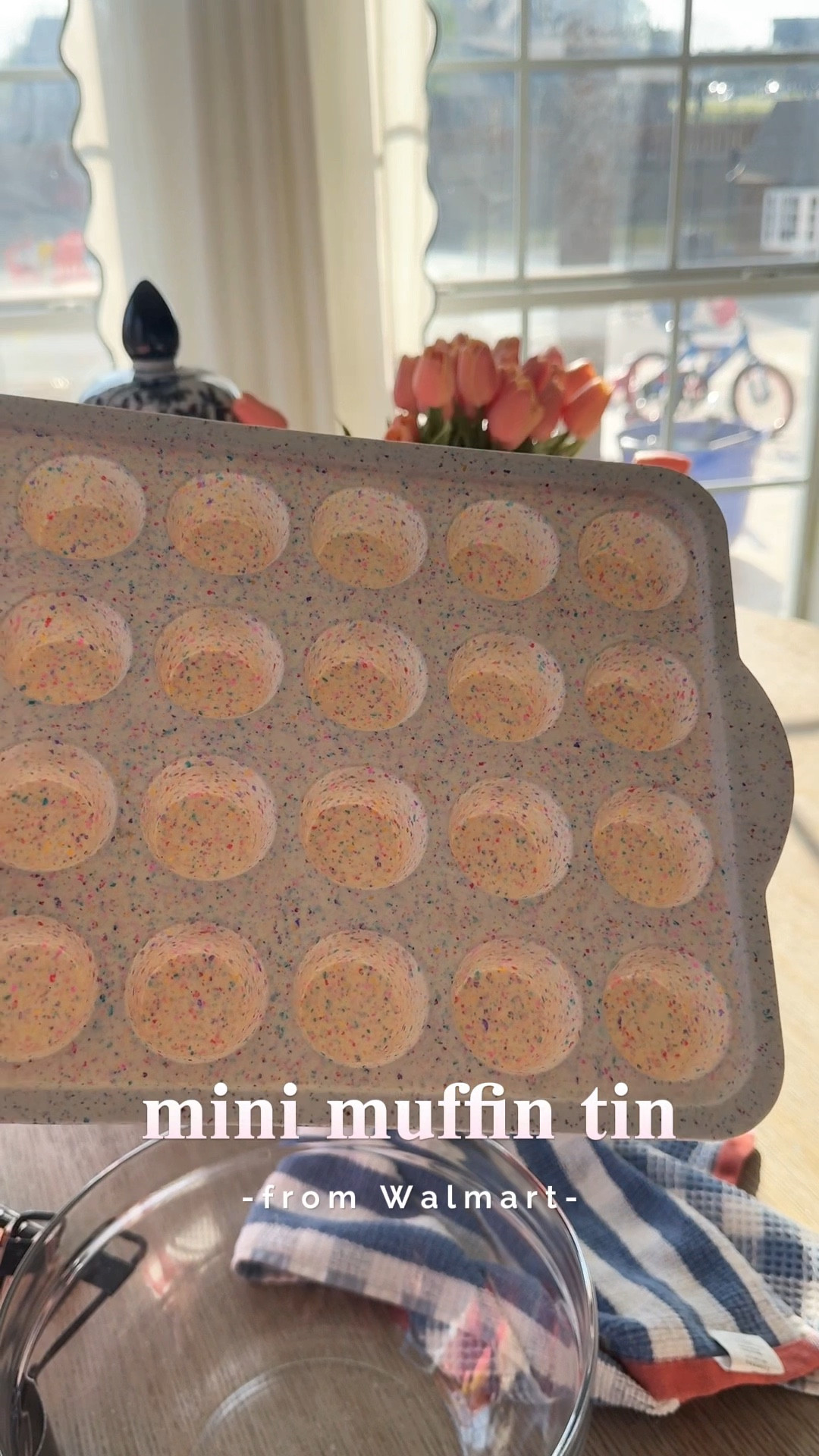 I’ve been using this mini muffin tin so often! I love baking my kids snacks vs buying store bought. Muffins, egg bites, cupcakes..so many options! 

#LTKmomlife #LTKfoodie #LTKKids