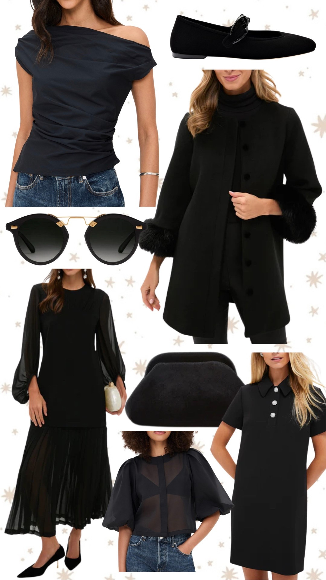 Black shirt, black top, black jacket, black bag, lbd, casual outfit, coats, holiday outfit

#LTKFindsUnder100 #LTKParties #LTKStyleTip