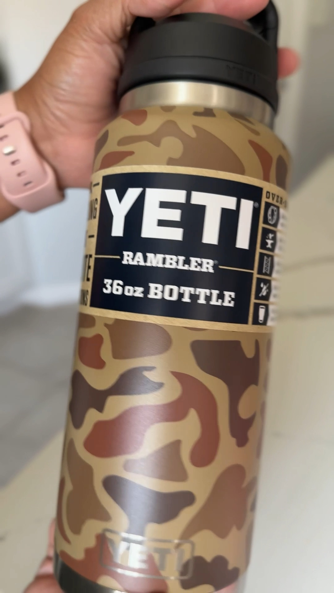 Surprised my hubby with this Yeti Rambler in the color wetlands camo. Perfect for fall! 

#giftideas #forhim

#LTKFindsUnder100 #LTKMens #LTKActive
