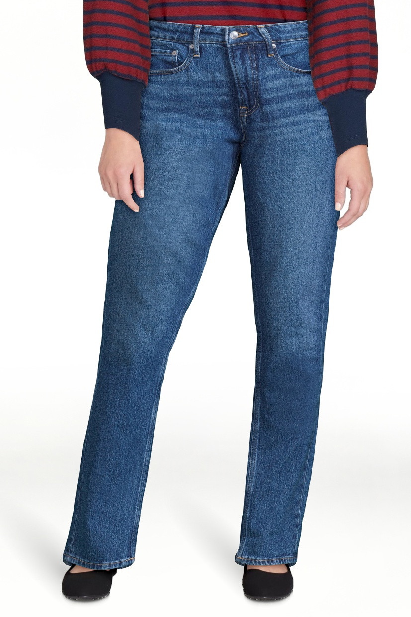 Free Assembly Women's Original 90's Straight Jeans - Walmart.com | Walmart (US)