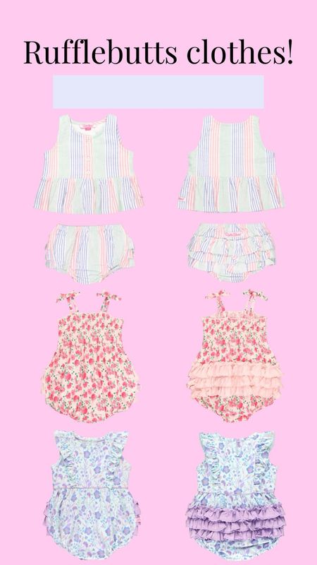 Some Rufflebutts outfits that are super cute!! I love putting Lily in these! 😍

#LTKbaby #LTKSeasonal #LTKstyletip
