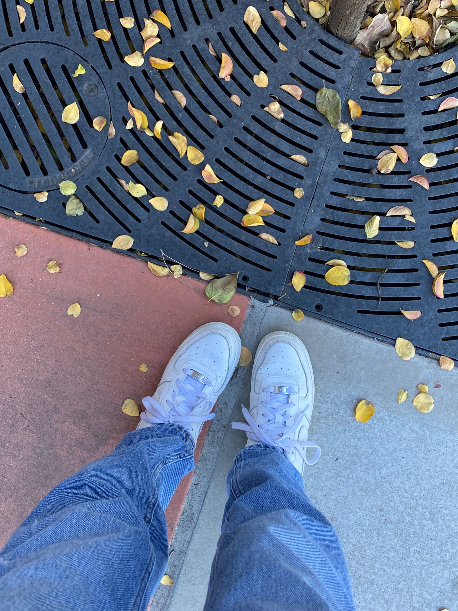 mom jeans, mid wash denim, pretty little thing jeans, white sneakers, nike air force 1s

#LTKstyletip #LTKshoecrush