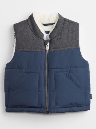 Baby Puffer Vest | Gap Factory