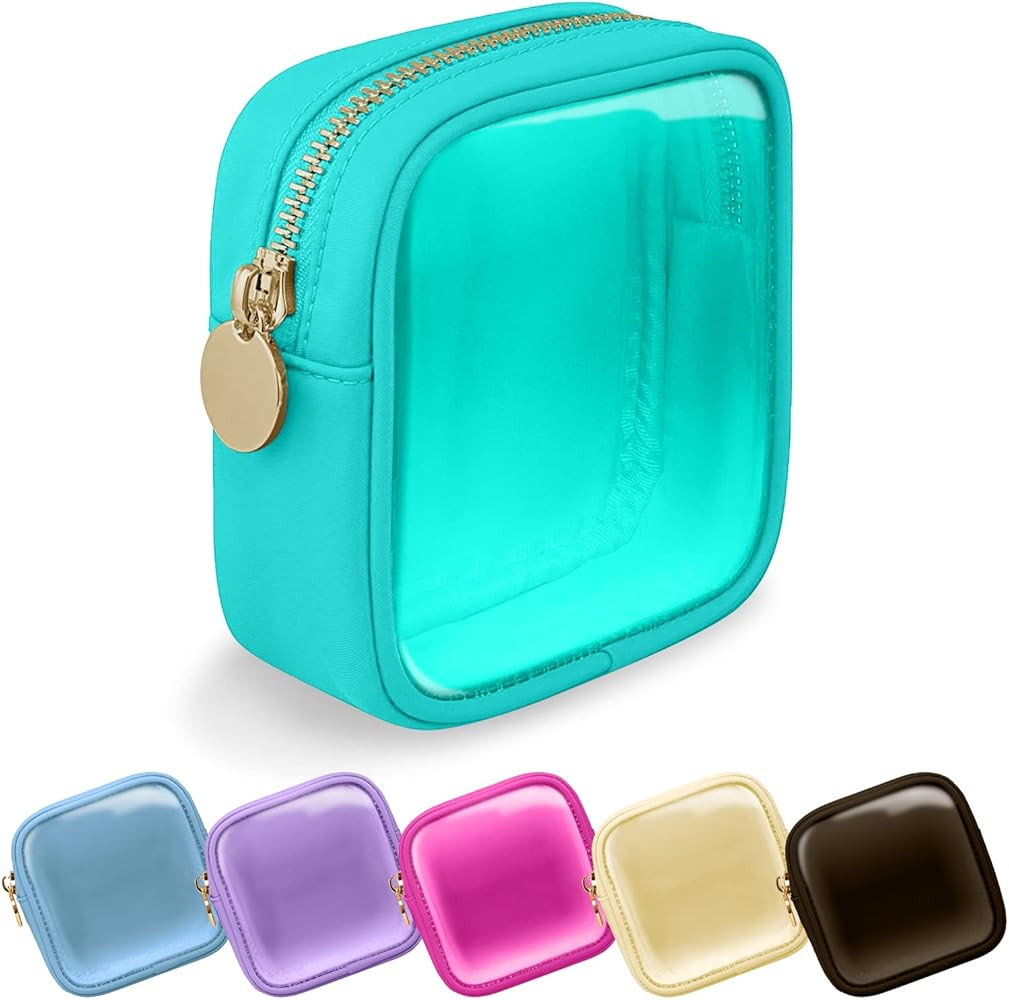 UIXIZQ Clear Nylon Makeup Bag-Travel Bag Pouch,Toiletry Bag,Cosmetic Zipper Pouches,Makeup Organi... | Amazon (CA)