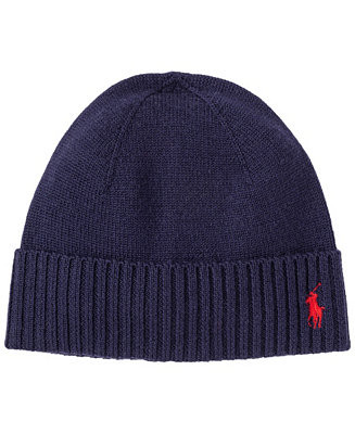 Polo Ralph Lauren Men's Washable Merino Beanie - Macy's | Macy's