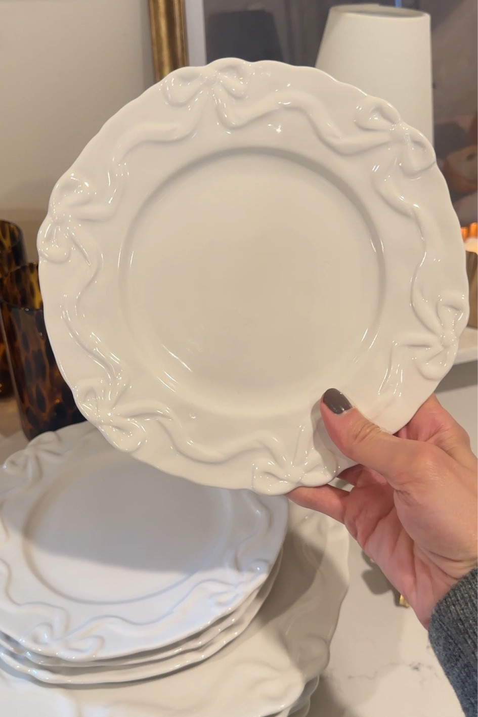 Prettiest bow plates perfect for holiday tablescapes ✨

#LTKFindsUnder50 #LTKHome #LTKSaleAlert