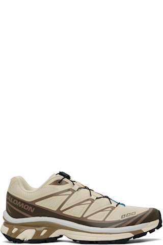 Off-White & Brown XT-6 Sneakers | SSENSE