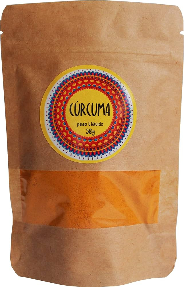 Cúrcuma em Pó - Puro, Açafrão da Terra - Prasadam Brasil 50g | Amazon (BR)