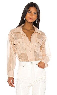 L'Academie The Mardi Top in Nude from Revolve.com | Revolve Clothing (Global)