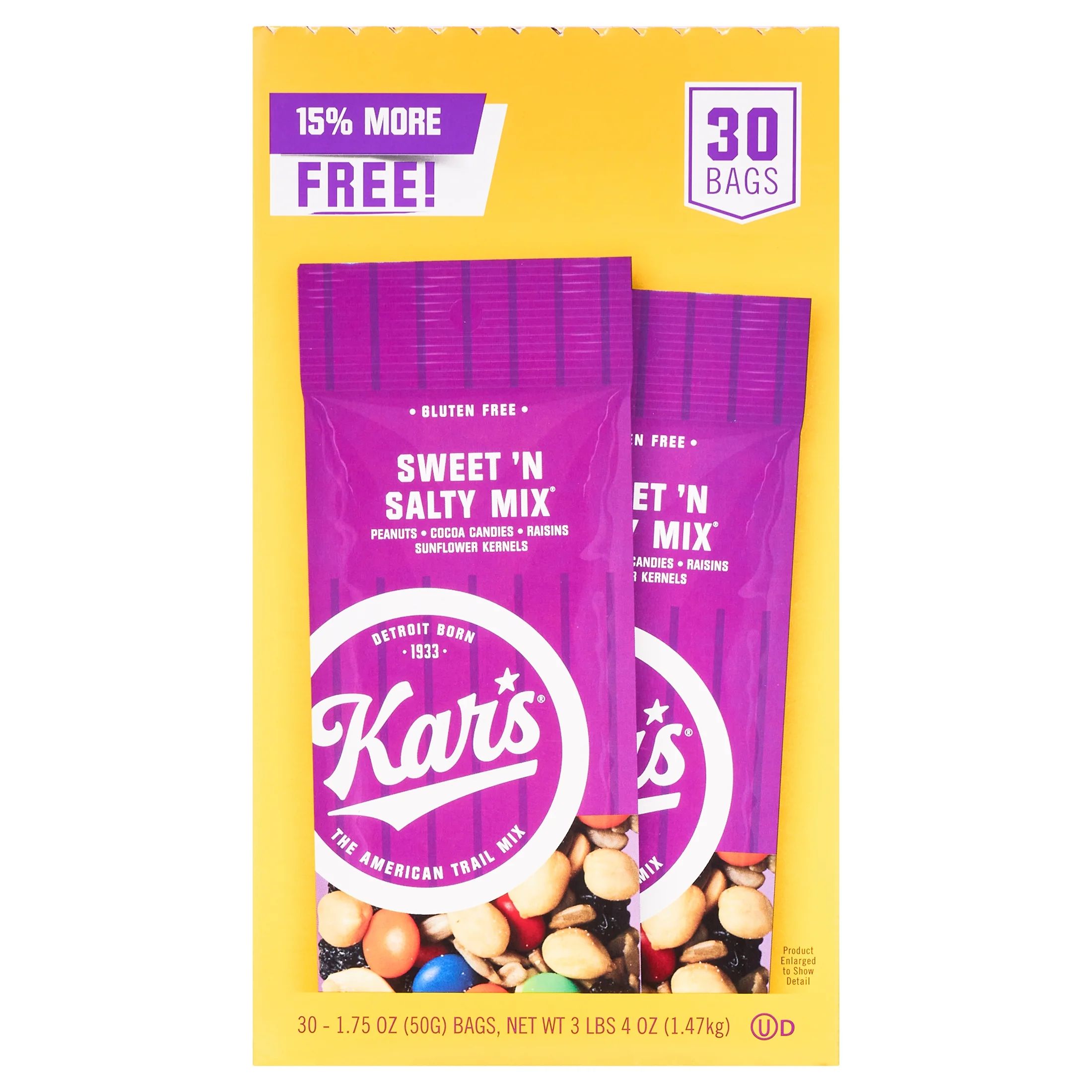 Kar's Gluten-Free Sweet 'n Salty Trail Mixes, 1.75 Oz, 30 Count | Walmart (US)