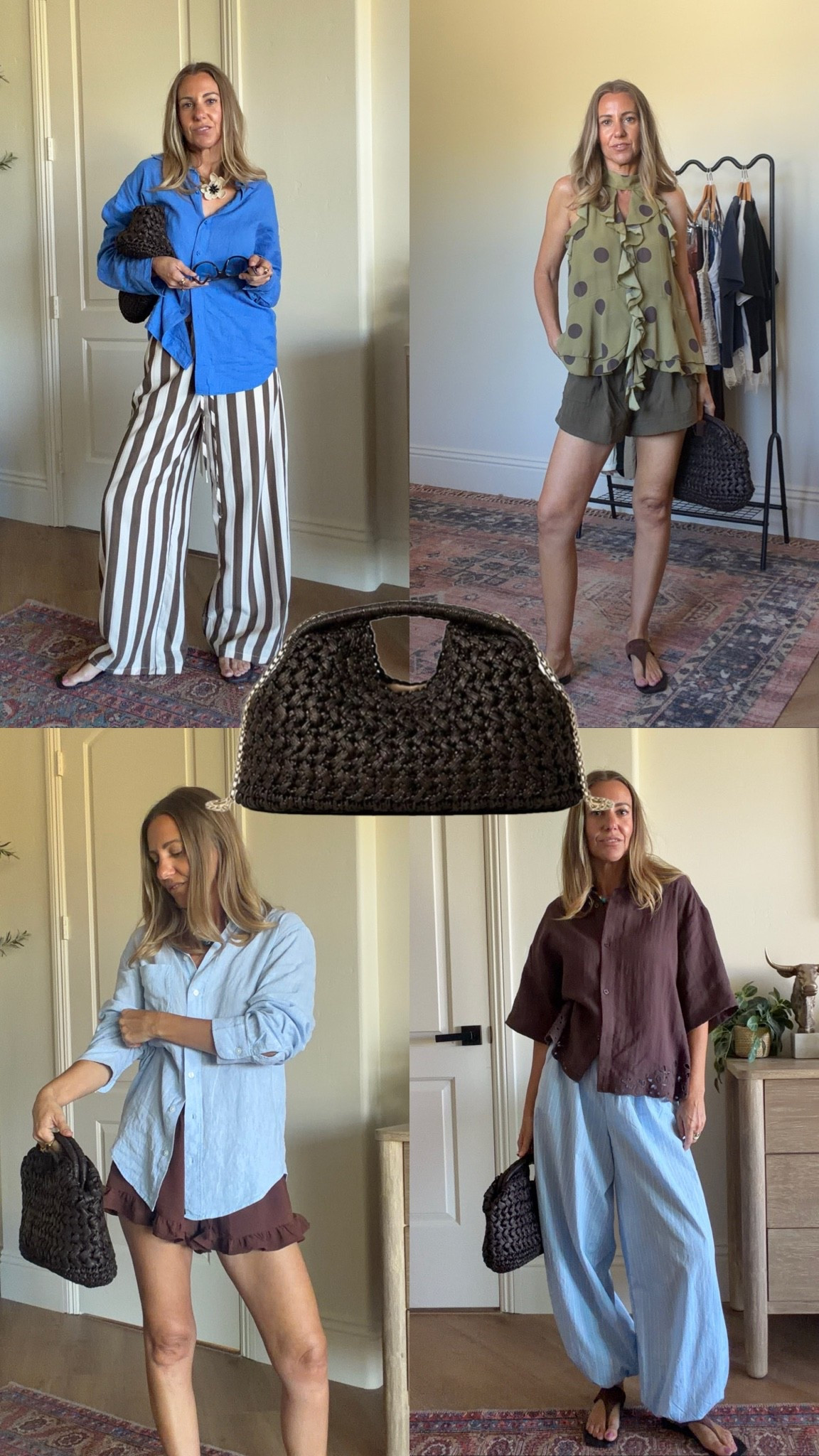 I love this woven bag! Back in stock!

#LTKootd #LTKgrwm