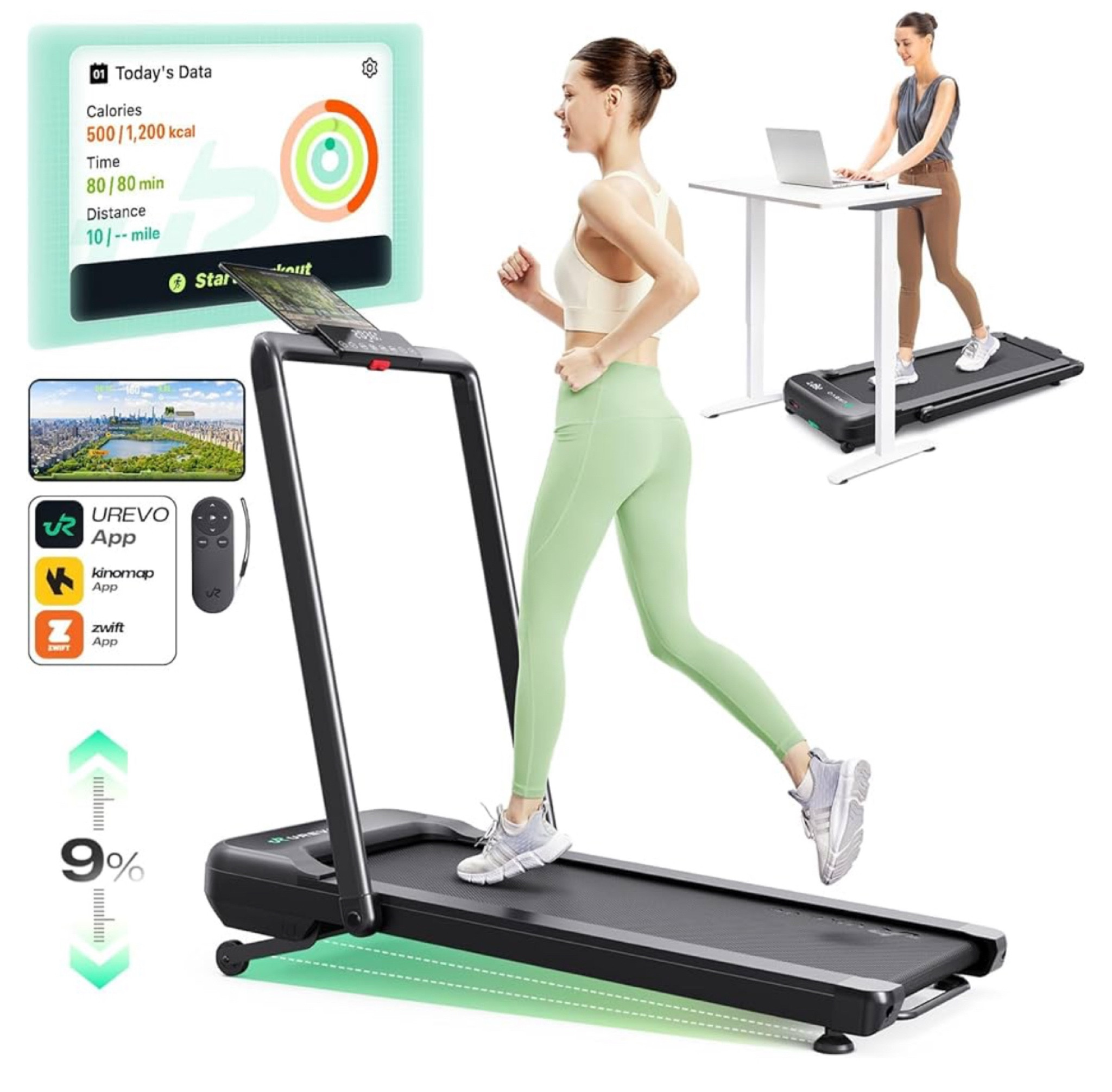 40% off plus $70 off 🎉

UREVO Walking Pad Treadmill with Incline, 2.5 HP Under Desk Treadmill, Foldable Treadmill for Home Office, Compact Treadmill with LED Display Remote Control 265lbs Weight Capacity

#LTKSaleAlert #LTKActive #LTKFitness