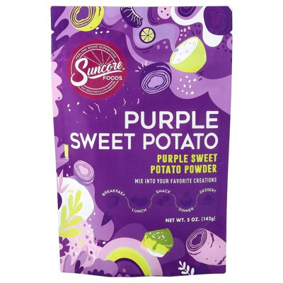 Suncore Foods Purple Sweet Potato Powder, 5 oz (142 g) | Target