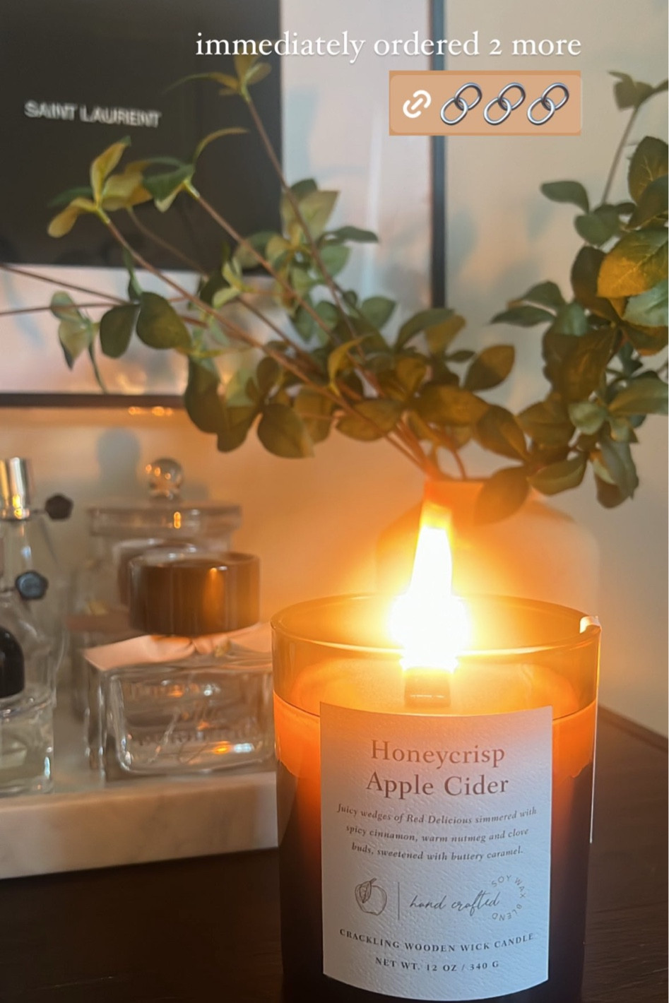 A crisp fresh fall transition candle that’s only $13 

Fall candle 
Fall decor 
Target find 
Fall candles 

#LTKfindsunder50 #LTKhome #LTKSeasonal