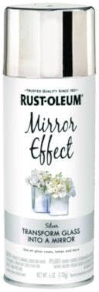 Rust-Oleum 301494 Specialty Mirror Spray, 6 oz, Silver | Amazon (US)