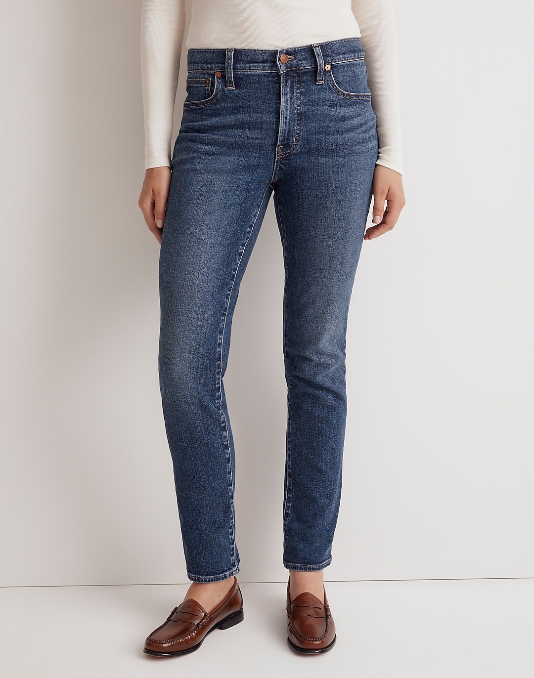 The Perfect Vintage Jean in Deming Wash | Madewell