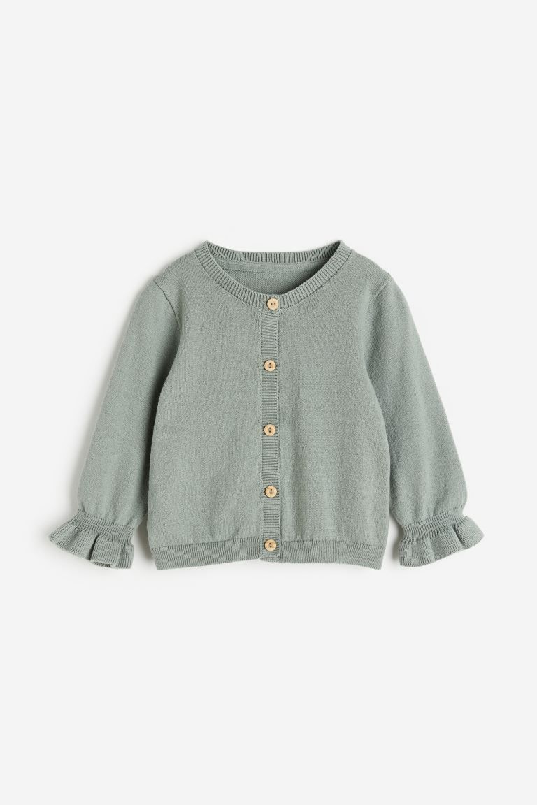 Fine-knit Cotton Cardigan | H&M (US)