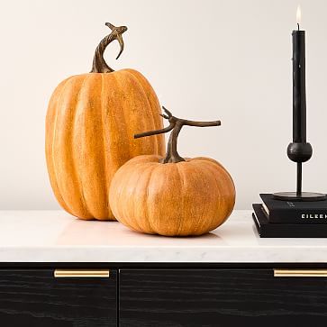 Orange Pumpkin Objects | West Elm (US)