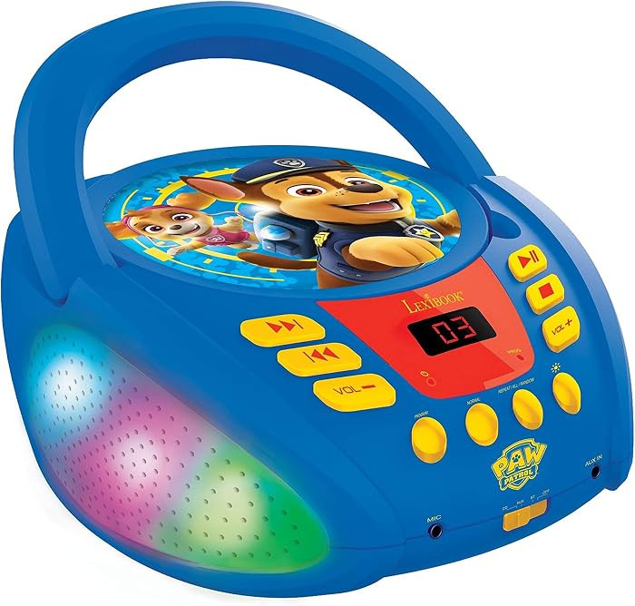 Lexibook, Paw Patrol Bluetooth CD Player, RCD109PA | Amazon (US)