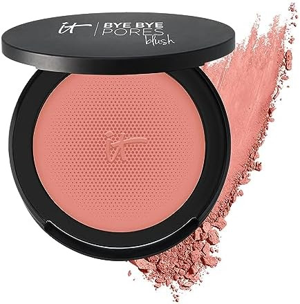 IT Cosmetics Bye Bye Pores Blush - Sheer, Buildable Color - Diffuses the Look of Pores & Imperfec... | Amazon (US)