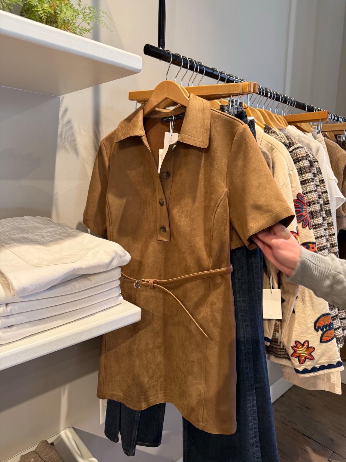 How freaking cute is this suede dress from @Revolve 

#LTKPetite #LTKootd #LTKSeasonal