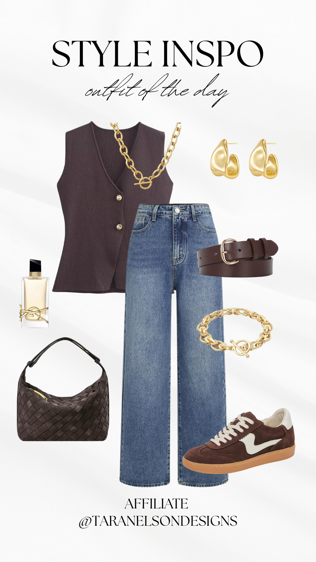 I am absolutely loving this beautiful chocolate brown color at the moment! 

 #LTKootd #LTKFindsUnder100 #LTKStyleTip