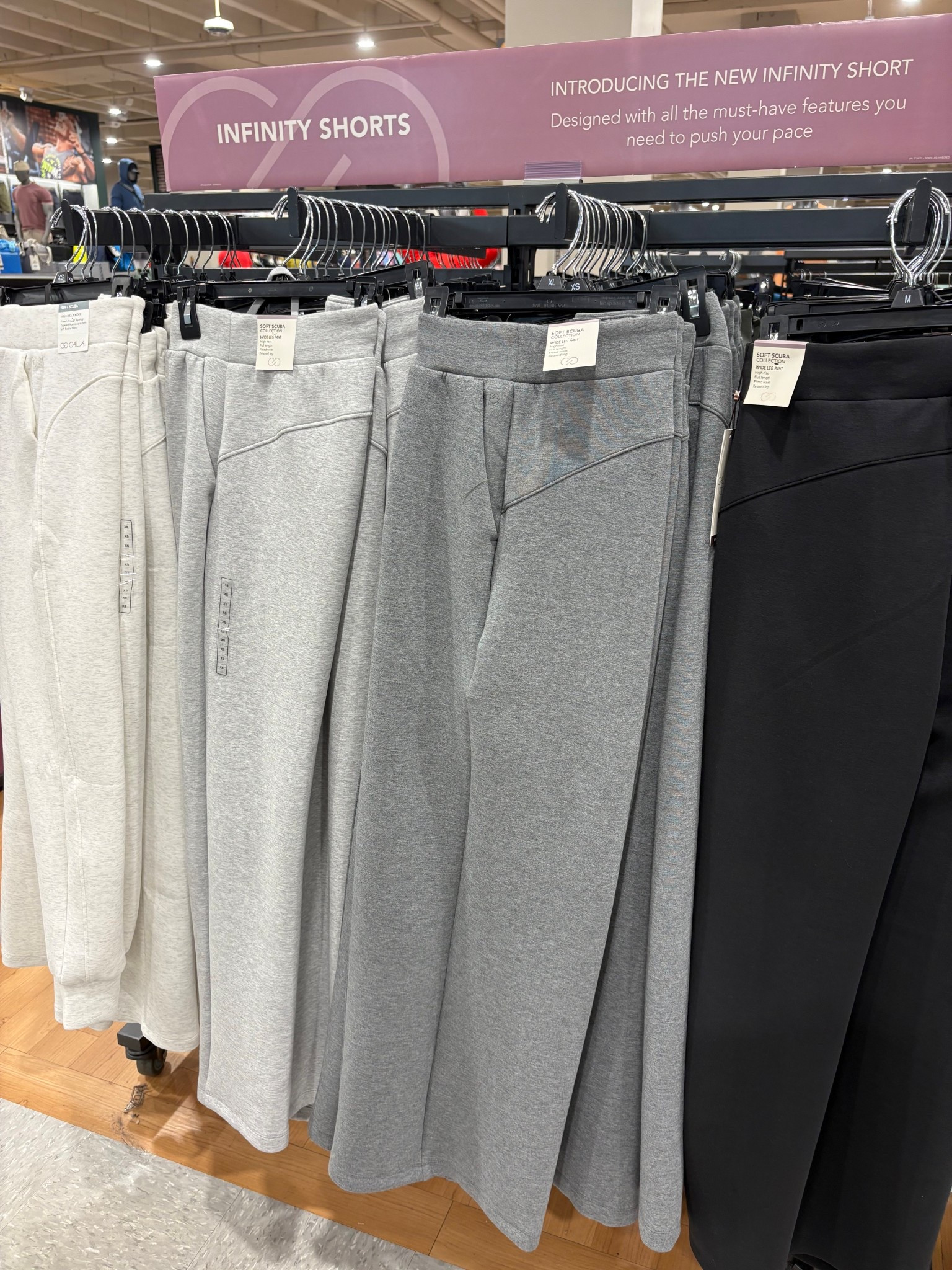 NEW CALIA Soft Scuba Collection! 🥰 These Wide Leg Pants look go comfy!!! Some are on S A L E! 

#LTKStyleTip #LTKSaleAlert #LTKActive