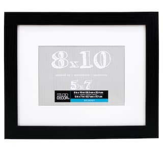 Black Belmont Frame With Mat By Studio Décor® | Michaels Stores