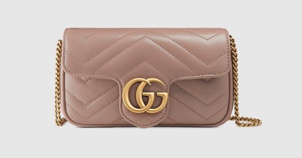 GG Marmont matelassé leather super mini bag | Gucci (US)