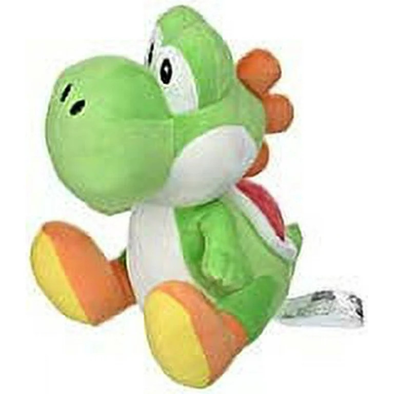 Super Mario Bros. 8" Yoshi Plush Toy | Walmart (US)